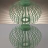 LED-Akku-Tisch- und Bodenleuchte Korga, grün, ⌀ 46 cm