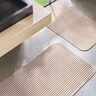 Badteppich Berlin in Cord Optik, 2er Set, 60 x 100 cm, taupe