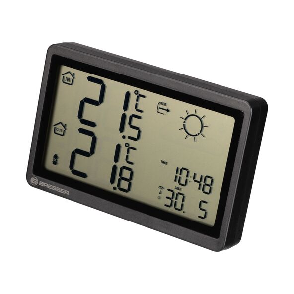 Funkwetterstation Meteo Temp HZ, mit extra-großen Ziffern
