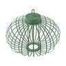 LED-Akku-Tisch- und Bodenleuchte Korga, grün, ⌀ 46 cm