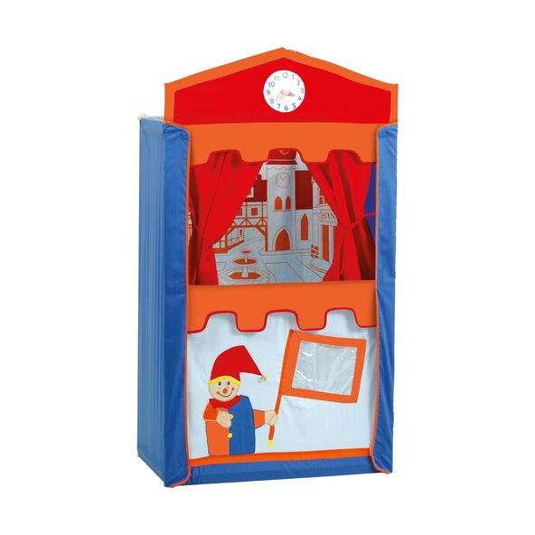 Kaspertheater mit Handpuppen-Set