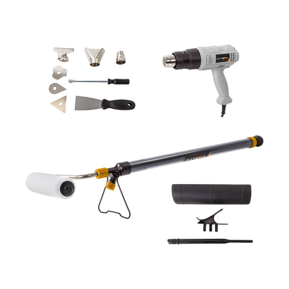 Farbroller + Heißluftpistole + Zubehör Set