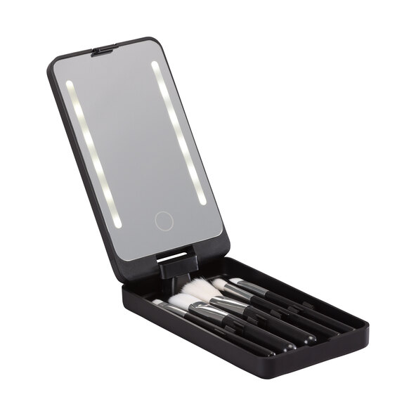 Beauty-Tool Geschenkset, schwarz, 3-tlg.