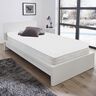 Supersoft Spannbetttuch für Topper, 140-160 x 200-220 cm, weiß