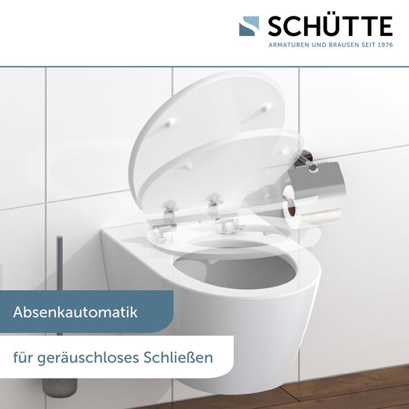 WC-Sitz mit Absenkautomatik, weiß
