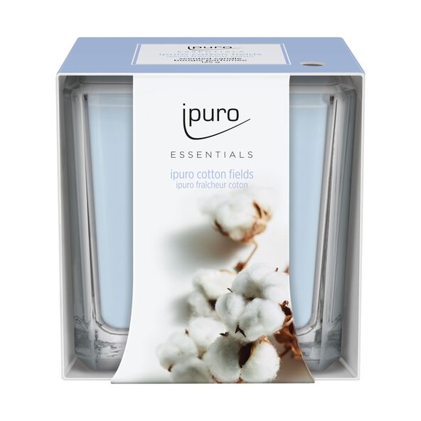 Duftkerze ESSENTIALS cotton fields, 6er Set