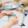 Nählupe 2x/4x mit LED Beleuchtung