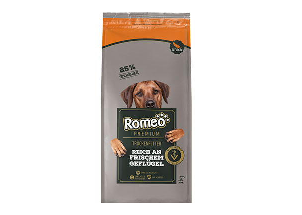 Hundefutter, 3 x 3 kg