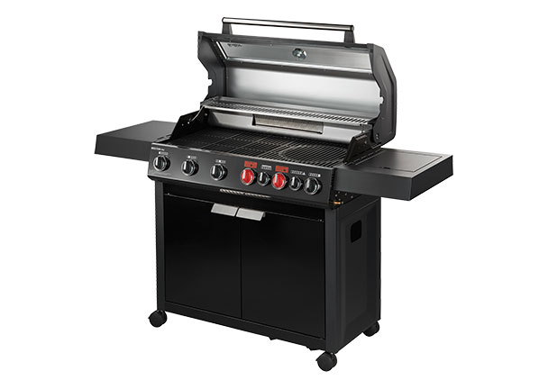 Gasgrill Boston Black Pro 6 SIKR Turbo II