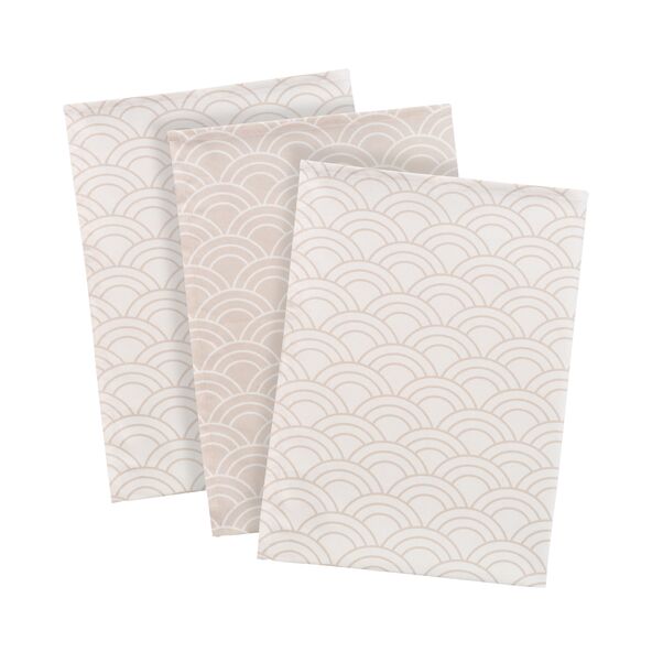 Geschirrtücher Japandi, 6er Set, beige