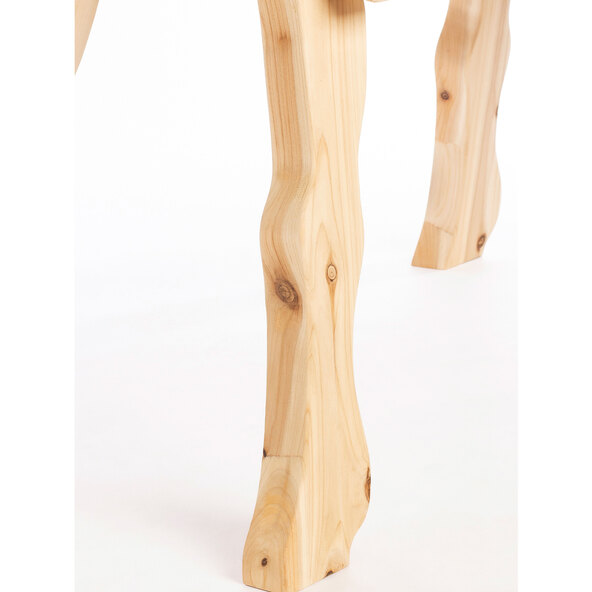 Holzpferd Niels, natur