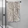 Frottierserie Square Duschtuch Zebra, 2er Set