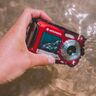 wasserdichte Digitalkamera Realishot WP8000, rot