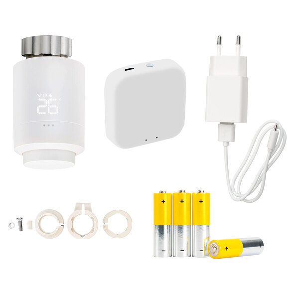 Smarte Zigbee-Schaltzentrale & 2 Heizkörperthermostate