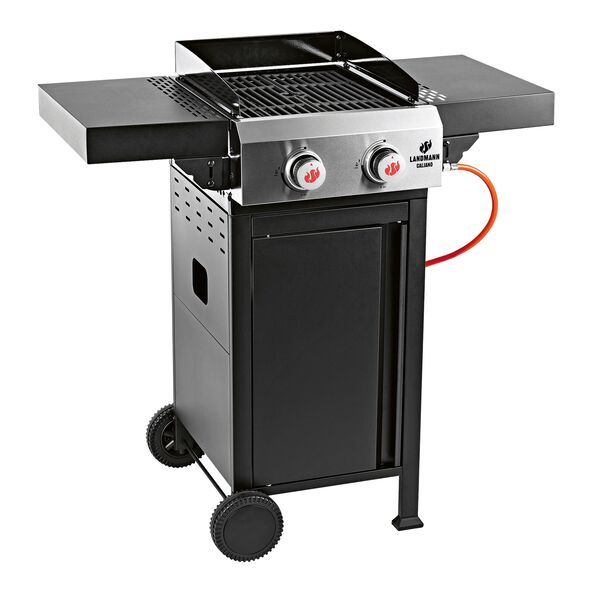 Gasgrill Caliano 2.0 mit Pizzaaufsatz