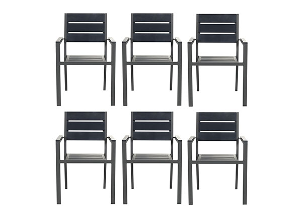 Gartenstuhl MADERA, 6er Set
