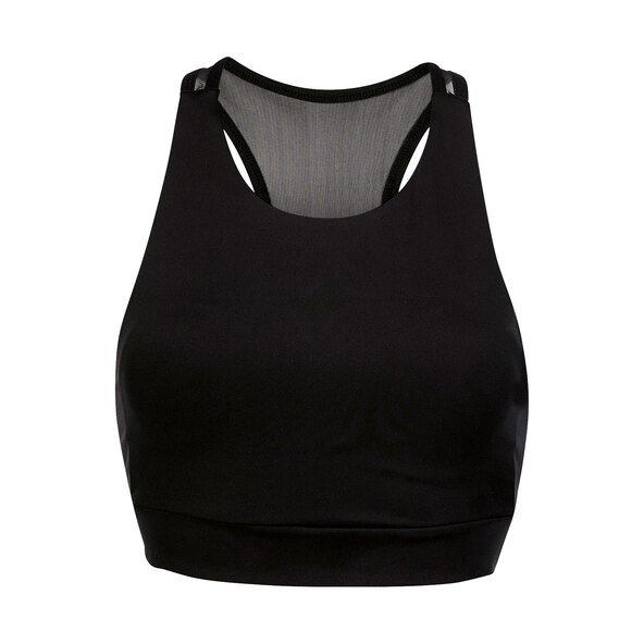 Sport-Bustier, schwarz, S