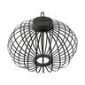 LED-Akku-Tisch- und Bodenleuchte Korga, schwarz, ⌀ 46 cm