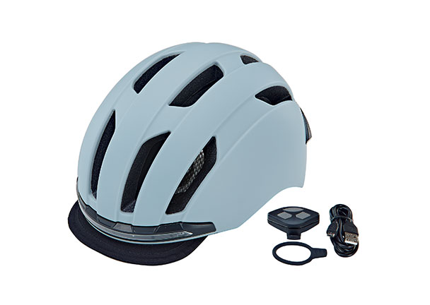 Fahrradhelm ECO Urban, grau, 58-61 cm