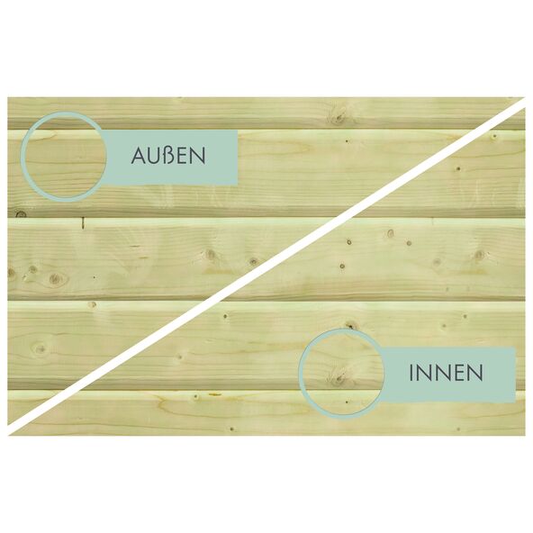 Holzpool One mit Terrasse