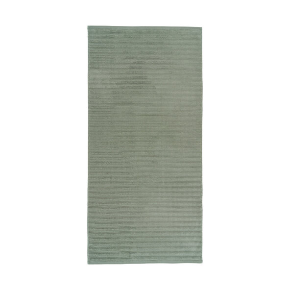 Duschtuch Hoch/Tief, 2er Set, grün