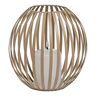 LED-Kerzenlaterne, beige