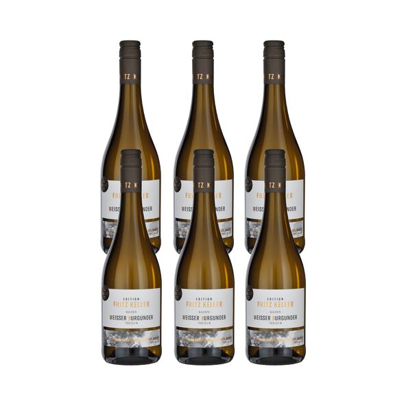 Baden Weißer Burgunder Edition Fritz Keller, 6 Flaschen à 0,75 l