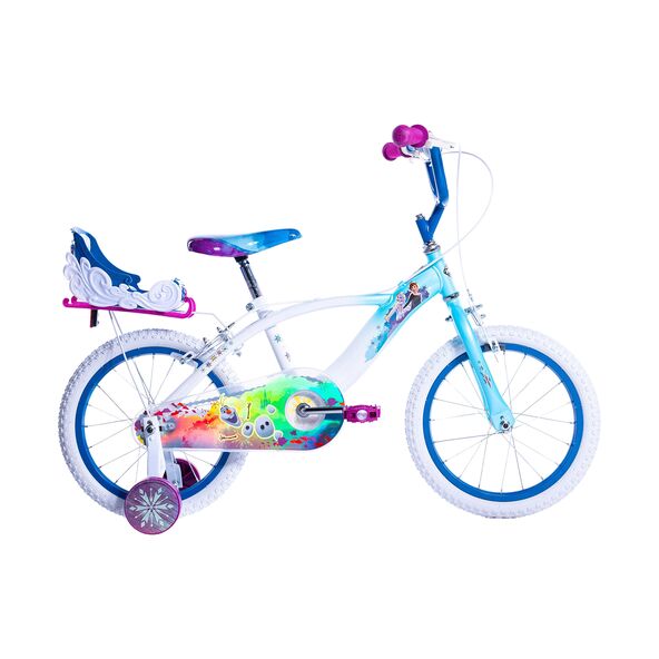 Kinder-Fahrrad Frozen 16 Zoll, blau