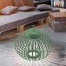 LED-Akku-Tisch- und Bodenleuchte Korga, grün, ⌀ 36 cm