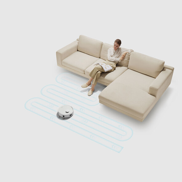 SENYA Purificateur D'air Connecté Filtre HEPA Pour 60m², Silencieux, 5 Niveaux De Ventilation, My Pure Breath, SYWB-AP002