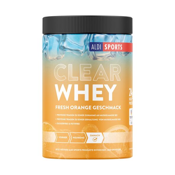 Clear Whey Protein Orange (2 x 420 g = 840 g)