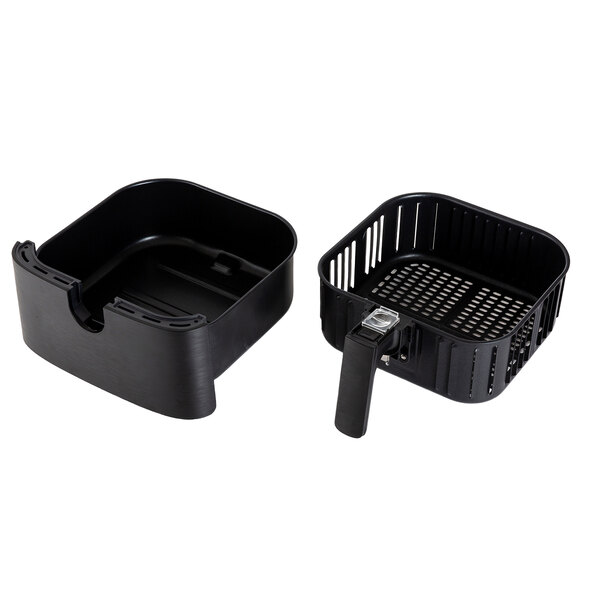 Premium Heißluftfritteuse, 5,5 l, 1701 W, schwarz