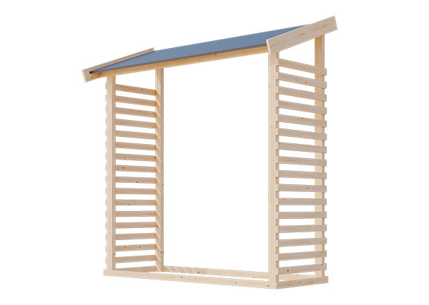 Kaminholzunterstand