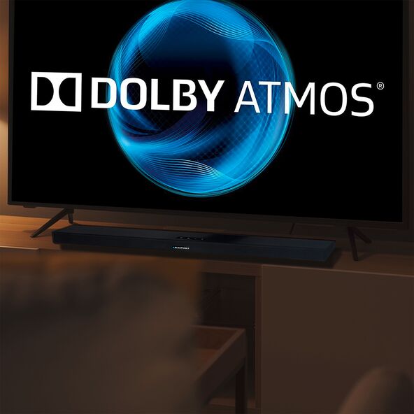 Dolby Atmos Soundbar mit kabellosem Subwoofer, LSA 2500