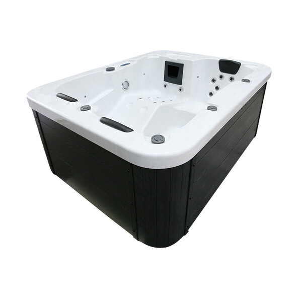 Outdoor-Whirlpool White Marble