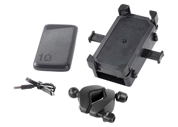 Fahrrad-Smartphone-Halterung mit Powerbank