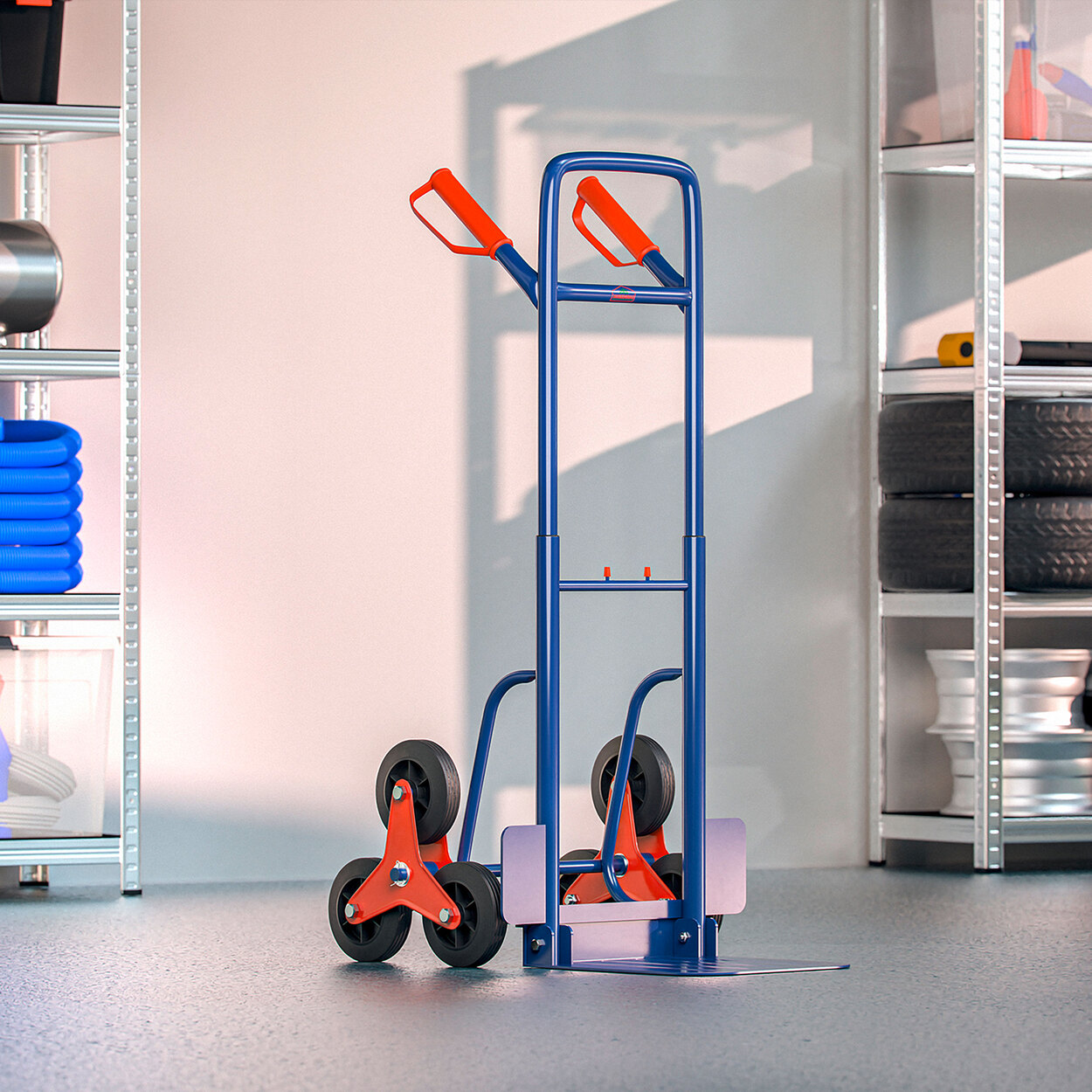 Gardebruk SackkarreTreppenkarre, blau ALDI