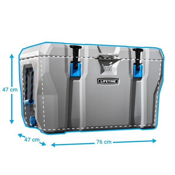 Kunststoff Kühlbox Premium, 73 Liter