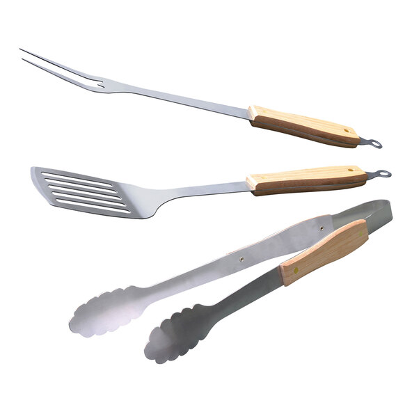 Grillbesteck, 3er Set