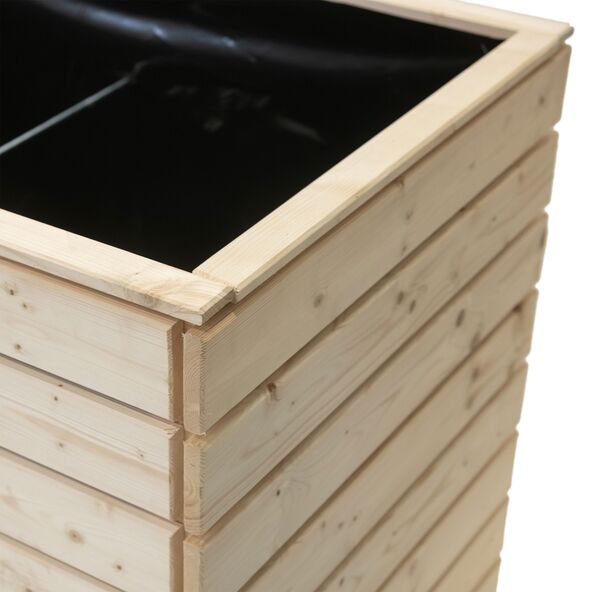 Holz-Hochbeet Asket Natur, M 110 x 70 x 90 cm