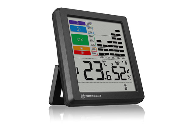 Thermo-Hygrometer mit Alarmfunktion
