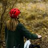 Fahrradhelm ECO Urban, rot, 58-61 cm