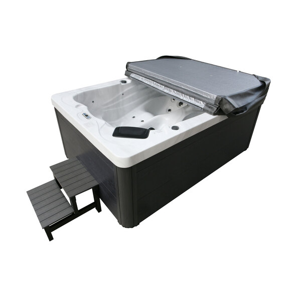 Outdoor Whirlpool WHITE MARBLE, 2 Liegeflächen
