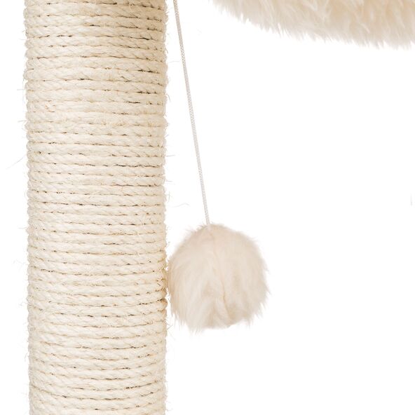Katzen-Kratzbaum, creme, 50 cm