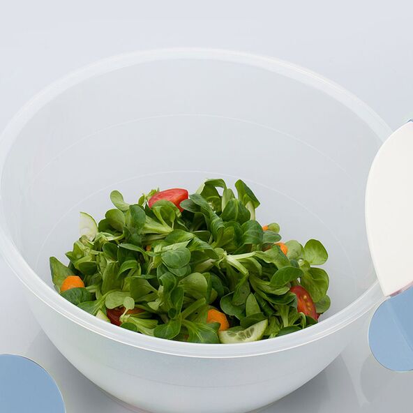 Salatbutler, blau