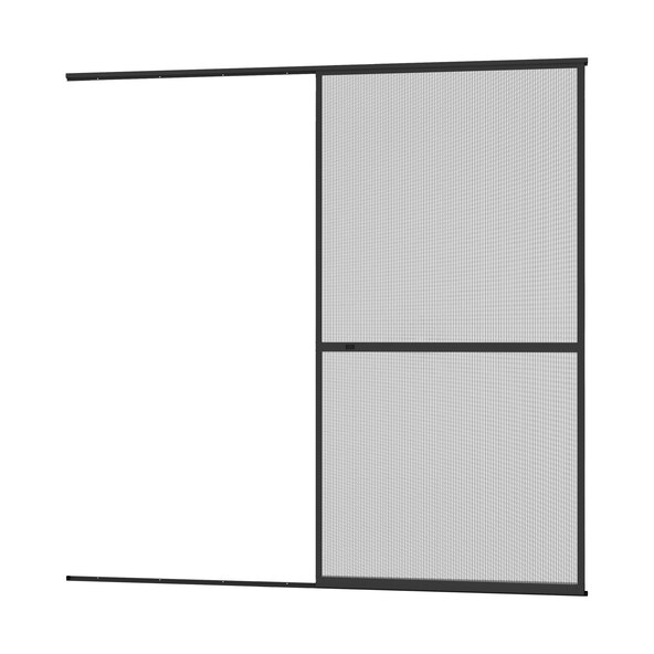 Insektenschutz-Alu-Schiebetür Comfort 120 x 240 cm, anthrazit