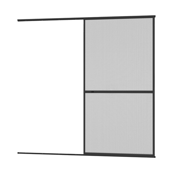 Insektenschutz-Alu-Schiebetür Comfort 120 x 240 cm, anthrazit