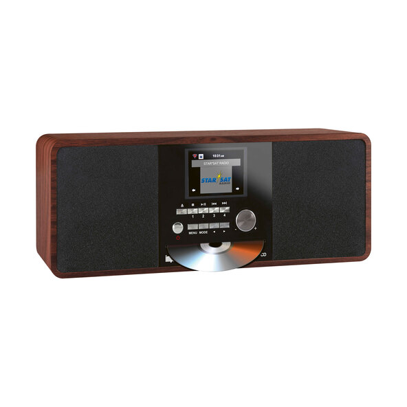 Multifunktionsradio DABMAN i200 CD, Holzoptik