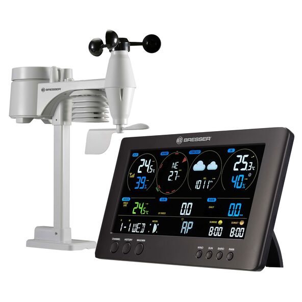 WLAN-Wetterstation ClearView, mit 7 in 1 Profi-Sensor