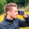 Laser Entfernungs- und Geschwindigkeitsmesser